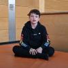 Stefan Kreckel präsentiert im Video unter anderem die Sporthalle der Schule. Stefan Kreckel präsentiert im Video unter anderem die Sporthalle der Schule.