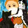 Bilder mit Katze(n) werden in den nächsten Wochen bestimmt ganz viele gemalt. Fotos: Schulze