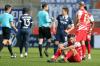 Frust bei Christian Strohdiek. Der Verteidiger war mit seinen Würzburger Kickers beim 0:3 in Bochum chancenlos. Frust bei Christian Strohdiek. Der Verteidiger war mit seinen Würzburger Kickers beim 0:3 in Bochum chancenlos.