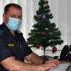 Polizeihauptmeister Thorsten Schilling übernimmt an Heiligabend und Silvester freiwillig den Dienst.