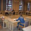 Der Austausch fand im Landratsamt Kitzingen zwischen Vertretern der IG Metall, Betriebsratsvorsitzenden von Firmen aus dem Landkreis und Landrätin Tamara Bischof statt.