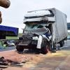 Bei einem Unfall auf der A 3 wurde ein 53-Jähriger schwer verletzt.