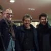 Ein erfolgreiches Team: Regisseur Andres Veiel (Mitte) hat für die Produktion seines Sciencefiction-Dramas "Ökozid" bewährte Kollegen um sich geschart. (Von links) Komponist Ulrich Reuter, Editor Stephan Krumbiegel, Komponist Damian Scholl und Editor Olaf Voigtländer. Die Aufnahme entstand nach der Uraufführung seines Dokumentarfilms über Joseph Beuys bei der Berlinale 2017 im Thalia Programmkino Potsdam. Ein erfolgreiches Team: Regisseur Andres Veiel (Mitte) hat für die Produktion seines Sciencefiction-Dramas "Ökozid" bewährte Kollegen um sich geschart. (Von links) Komponist Ulrich Reuter, Editor Stephan Krumbiegel, Komponist Damian Scholl und Editor Olaf Voigtländer. Die Aufnahme entstand nach der Uraufführung seines Dokumentarfilms über Joseph Beuys bei der Berlinale 2017 im Thalia Programmkino Potsdam.