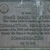 Franz Daniel Pastorius war der erste offizielle deutsche Einwanderer. Sein Geburtshaus steht in Sommerhausen am Main.