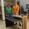 Mit seinem Schreibtisch gewann Lucas Wagner den Preis "Gute Form" unter den Gesellenstücken der Innung Haßberge. Mit seinem Schreibtisch gewann Lucas Wagner den Preis "Gute Form" unter den Gesellenstücken der Innung Haßberge.