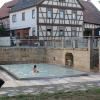 Eine Aufwertung für das Stettener Dorfzentrum ist nach einhelliger Meinung des Sondheimer Gemeinderates das Bassin am „Gänseteich“, das besonders gerne von Familien mit ihren Kindern aufgesucht wird.