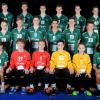Das erfolgreiche Team der DJK Rimpar (hinten von links): Finn Speck, Tilman Märker, Janne Miltenberger, Tyler Grömling, Valentin Weyer, Finn Daugs, Luis Baumeister. Mittlere Reihe: Co-Trainer Lorenz Hofmann, Trainer Christoph Kolenda, Milan Kütt, Philipp Brandt, Kola Hellmuth, Ben Kremen, Nils Haupt, Leon Seyfried, Falko Schmitt, Torwarttrainer Tobias Thumm. Vordere Reihe: Felix Hartmann, Neil Sommerkorn, Mika Diener, Leopold Huber, Jonathan Döllinger, Mika Wittmann, Raphael Hörner, Max Schneider. Es fehlen Trainer Felix Heinrich und Ian Huber.
