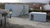 Die Bürocontainer auf dem Parkplatz als Ausweichquartier des Bauamtes machen die anstehende Sanierung des Zellinger Rathauses sichtbar. 