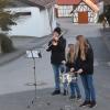 In ganz Deutschland wurde gestern die Ode an die Freude gespielt, so auch in Wargolshausen. Mancherorts in Rhön-Grabfeld wurde auch das Kreuzberglied angestimmt.