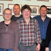 Der neu gewählte Vorstand des Sportanglervereins Gernach mit dem Vorsitzenden Edwin Pohli (von links), 1. Kassier Alfred Schneider, 2. Vorsitzender Michael Kobosil, Schriftführer Reinhard Heck, Thomas Eberlein, bisher 2. Vorsitzender, und Winfried Nickel, bisher 1. jetzt 2. Kassier.