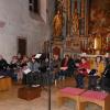 Sehr ansprechend haben die beiden Chöre der evangelischen und katholischen Kirche den ökumenischen Gottesdienst zur Einheit der Christen umrahmt.
