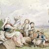 (kim) Wie kaum ein anderer deutscher Künstler steht Ludwig Richter für Idyll und Märchen, für Glaube, Liebe und Hoffnung, für eine Kunst im Dienste des Guten und Schönen. Im Museum Georg Schäfer sind rund 150 Werke des Dresdner Künstlers in der Sonderausstellung „Ludwig Richter. Schöne heile Welt“ noch bis 19. Januar zu sehen. Dazu gehören Gemälde, Zeichnungen, Druckgraphiken und illustrierte Bücher von den Anfängen als Ansichten-Zeichner, über seine Italienreise, wo er dem Kreis der Romantiker nahestand, bis zu seinem Spätwerk. Zurück in Deutschland etablierte er sich als Landschaftsmaler, doch zeigte sich auch bald, dass er auf einem anderen Gebiet noch weit mehr Erfolg haben sollte – nämlich mit seinen Illustrationen. 1836 ergab sich die erste Zusammenarbeit mit dem Verleger Georg Wigand. In der Folge entwickelte Richter eine enorme Produktivität, verhalf dem Holzstich in Deutschland zu neuem Leben, ebenso der Kinderliteratur; er illustrierte mit unerschöpflicher Fantasie Märchen, Sagen und die Werke der großen deutschen Dichter. Geöffnet ist das Museum Di. von 10-20 Uhr, Mi.-So. von 10-17 Uhr.