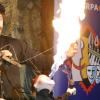 Feurio: Hakan Arisoy ließ die Puppen tanzen - und sogar Feuer spucken.