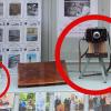 Unbekannte hatten bereits vor einigen Tagen das Schaufenster der Würzburger Geschichtswerkstatt eingeschlagen. Sie nahmen zwei alte Fotoapparate mit.