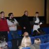 Lockten mit "Grind Fiction" nicht nur Zombies ins Kino: Matthias Herter alias "der Cowboy", Kameramann Tim Hutter sowie die Filmemacher Dominic Leber und Claudia Kriegebaum von "Grindhouse Schweinfurt".