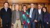 Die Eiszeit zwischen Montevarchi und Kitzingen ist beendet. Beim Empfang im Historischen Sitzungssaal wurde die Belebung der Partnerschaft beschlossen. Im Bild von links: Riccardo Fantoni (Verwaltung Montevarchi), Alt-OB Bernd Moser, Karin Winkler (Partnerschaftskomitee), Stefano Tassi (stv. Bürgermeister Montevarchi), Klaus Heisel (stv. Bürgermeister Kitzingen), Lia Vassari (Verwaltung Montevarchi).