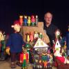 Thomas Glasmeyer aus Würzburg, ein Meister des Puppentheaterspiels, gastierte mit einer wundersamen Weihnachtsgeschichte im Bildhäuser Hof.