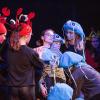 Aufführung des Kindermusicals „Held Benedikt“ im Theater Chambinzky. Aufführung des Kindermusicals „Held Benedikt“ im Theater Chambinzky.