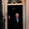 Noch im Morgengrauen trat Boris Johnson in London durch die legendäre Tür von Downing Street 10.