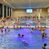 Schon beim Probebetrieb war viel los. Jetzt wird das neue Nautiland-Bad eröffnet. Im Vordergrund das 33 Grad warme Erlebnisbecken. 