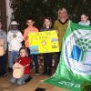 Die grüne Fahne zeigt es: Die Naturpark-Spessart-Grundschule Partenstein  wurde wieder als "Umweltschule in Europa" ausgezeichnet.