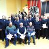 Zahlreiche Ehrungen gab es beim Kommersabend für Aktive der Wehr und Mitglieder des Feuerwehrvereins. Zahlreiche Ehrungen gab es beim Kommersabend für Aktive der Wehr und Mitglieder des Feuerwehrvereins.