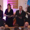 Die Solisten mit Monika Reinhard (Sopran), Katrin Edelmann (Alt), Gerhard Göbel (Tenor) und Tobias Freund (Bass). Die Solisten mit Monika Reinhard (Sopran), Katrin Edelmann (Alt), Gerhard Göbel (Tenor) und Tobias Freund (Bass).