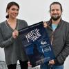 Die Regisseurin des Films „Meer bei Nacht“, Kim Fabienne Hertinger aus Wonfurt, und Jonas Göbel aus Wonfurt, der die Musik zu dem Film komponiert und eingespielt hat, freuen sich auf die Kinopremiere am 29. November im Capitol-Theater in Zeil.