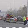Großbrand in Halle 310 des SKF-Werks 3 am Dienstagnachmittag mit enormer Rauchentwicklung. In Teilen der Halle 310 wird bereits wieder gearbeitet.