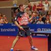 Kann Bastian Steger (im Bild) den TSV Bad Königshofen zum Heimsieg gegen Rekordmeister Borussia Düsseldorf führen? Mit neun Siegen bei drei Niederlagen ist Steger momentan die Nummer 2 der Einzelrangliste der Tischtennis-Bundesliga.