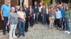 Auf den Spuren des letzten Schmiedemeisters besuchten die Nachkommen von Meister Georg Ott auch die Löchnersche Schmiede in Langenburg bei Crailsheim.