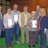 Ehrungen für langjährige Mitgliedschaft gab es beim VdK-Ortsverband Pleichachtal (von links): Schriftführer Albert Fischer, Alois Fischer (Bürgermeister Unterpleichfeld), Petra Schömig, Burkhard Wilpert, Vorsitzender Rolf-Dieter Plath, Martha Öftering, Bernd Stabernack, Martina Rottmann (Bürgermeisterin Oberpleichfeld), Birgit Börger (Bürgermeisterin Prosselsheim) und Werner Hufnagl (VdK-Kreisverband Würzburg).