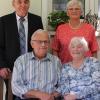 60 Jahre gehen Franz und Paula Weinmann gemeinsam durch die Höhen und Tiefen des Lebens. Zur Diamantenen Hochzeit gratulierten Landrat Oskar Ebert und Bürgermeisterin Claudia Röhner.