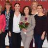 Gabriele Brohm-Schlosser (Mitte) wird von ihren Koleginnen willkommen geheißen.