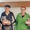 Auf dem Bild sind von links Joshua Augsburg, Walter Günzel, Monika Horcher und Edgar Hirt zu sehen.