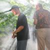 Laue Nächte und gute Stimmung: Testbild 72 treten am Freitag (23.08.24) beim Gemeinsam Dreisam Festival in der Waldschänke Dornheim in Würzburg auf. Das Festival ist ein gemeinsames Projekt der vier Würzburger Jugendkulturhäuser b-hof, Cairo, Immerhin und Kellerperle.