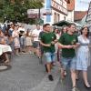 Beim Umzug führte das Bubenballett des ECV die Prinzessinnen. Beim Umzug führte das Bubenballett des ECV die Prinzessinnen.