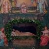Das Heilige Grab von Geldersheim wurde von Georg Huppmann und seinen Helfern aufgestellt und ist derzeit in der Kirche zu sehen.