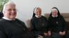 Drei der vier Bamberger Franziskusschwestern in ihrem Refektorium: (von links) Oberin  Claudia Hink, Dolores Tacz und Hildegard Braun.