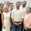 Der JU-Bezirksvorstand Unterfranken (von links): Rena Schimmer (stellertretende Bezirksvorsitzende), Jennifer Fecher (Schriftführerin), Isabell Rott (stellvertretende Bezirksvorsitzende), Morten Wildauer (Digitalbeauftragter), Florian Wiesner (stellvertretender Bezirksvorsitzender), Thomas Siepak (Bezirksvorsitzender), Michael Holl (Schriftführer), Andrea Schneider (Schatzmeisterin) und Markus Meyerer (stellvertretender Bezirksvorsitzender).