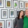 Traugott May stiftete dem Haus an den Mönchskutten in Schweinfurt, dem Heim, in dem er lebt, eine Serie von Fotos. Gabriela Riess ist auf die Idee gekommen, seine Fotos im Heim auszustellen. Die Fotos sind beim World Bodypainting Festival in Kärnten entstanden. 