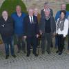Die Geehrten bei der SRK Neuses am Berg (von links): Herbert Müller, Richard Kohlhaupt, Andreas Schimmel, Gerhard Senft, Wilhelm Köhler, Klaus Schramm, Robert Prappacher, Robert Senft, Christine Geuder, Wolfgang Paul, Günther Müller und Jürgen Paul.