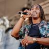 Der Rapper "Doe The Ceo" bei seinem Auftritt letzten Sommer auf dem Schweinfurter Stadtfest als Support für die Szenegröße, den Berliner Exil-Schweinfurter "Terra Pete".