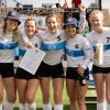 Der TV Segnitz mit (von links) Helen Gernet, Luisa Kaemmer, Sophie Müller, Tatjana Müller, Antonia Fuchs, Lena Mark und Svenja Schröder kam bei der deutschen Faustball-Meisterschaft der Frauen auf den vierten Platz. Zur Mannschaft gehören auch Linda Müller, Trainer Uli Lauck und Trainerin Steffi Lauck. Der TV Segnitz mit (von links) Helen Gernet, Luisa Kaemmer, Sophie Müller, Tatjana Müller, Antonia Fuchs, Lena Mark und Svenja Schröder kam bei der deutschen Faustball-Meisterschaft der Frauen auf den vierten Platz. Zur Mannschaft gehören auch Linda Müller, Trainer Uli Lauck und Trainerin Steffi Lauck.