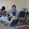 Trommeln mit Maria Gerber. Trommeln mit Maria Gerber.