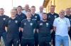Sie trainieren beim TSV Großbardorf in der kommenden Saison Juniorenmannschaften (hinten von links): Andreas Lampert (Sportvorstand) und Hansjürgen Ragati (Nachwuchs-Koordinator) sowie (Mitte von links) Maurizio Orofino, Otto Dietz, Tobias Miller, Kai Steinmetzer, Thomas Jakob und (vorne von links) Dimitrij Trupp, David Büschelberger, Niklas Graser und Thomas Bauer (Jugendleiter). Sie trainieren beim TSV Großbardorf in der kommenden Saison Juniorenmannschaften (hinten von links): Andreas Lampert (Sportvorstand) und Hansjürgen Ragati (Nachwuchs-Koordinator) sowie (Mitte von links) Maurizio Orofino, Otto Dietz, Tobias Miller, Kai Steinmetzer, Thomas Jakob und (vorne von links) Dimitrij Trupp, David Büschelberger, Niklas Graser und Thomas Bauer (Jugendleiter).