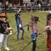 Der Cowboy-Nachwuchs bei der Tanzshow. Der Cowboy-Nachwuchs bei der Tanzshow.