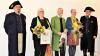 Ehrungen beim Gesang- und Trachtenverein Glasofen (von links): Heinz Matschiner, Ehrenmitglied Anneliese Schäfer, Armin Griebel (Forschungsstelle Volksmusik), Ursula Wehner (Grafschaftsmuseum Wertheim), Vorsitzender Michael Müller. Ehrungen beim Gesang- und Trachtenverein Glasofen (von links): Heinz Matschiner, Ehrenmitglied Anneliese Schäfer, Armin Griebel (Forschungsstelle Volksmusik), Ursula Wehner (Grafschaftsmuseum Wertheim), Vorsitzender Michael Müller.