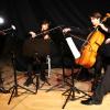 Ein Meisterwerk bot das Streichquartett mit Jason Ackermann (Viola) und Julius Bien (Violoncello), beide Q 11, mit ihren Gastmusikern vom Würzburger Grünewald-Gymnasium  Leo Strömer und Elias Ziegler (beide Violine) mit dem "Quartett in B-Dur, Allegro assai" von Antonio Rosetti  und "12.Quartett, IV.Satz, Finale: vivace ma non troppo" von Anton Dvorak. Das Quartett kam frisch vom Landeswettbewerb "Jugend musiziert" aus Passau. .
