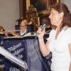 Angelika Bergmann sang "Gabriellas Song" aus dem Film "Wie im Himmel" und gab der Kraft, dem Mut und der zurückkehrenden Lebensfreude des Songs ihren eigenen Ausdruck. Angelika Bergmann sang "Gabriellas Song" aus dem Film "Wie im Himmel" und gab der Kraft, dem Mut und der zurückkehrenden Lebensfreude des Songs ihren eigenen Ausdruck.